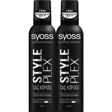 Syoss Style Plex 2x250 ml Saç Köpüğü