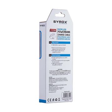 Syrox C67 Powerbank Kablosu