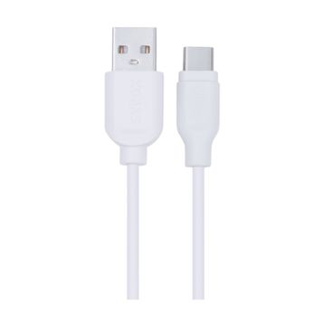 Syrox C71 Type-C Beyaz 1.2 mt Şarj Kablosu