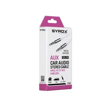 Syrox C86 1 m Aux Kablo