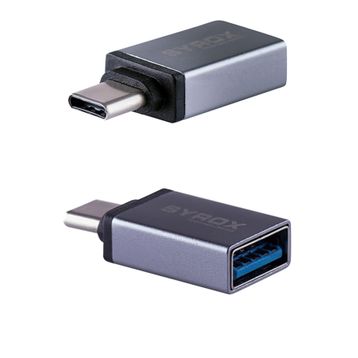 Syrox DT13 USB Giriş Type-C Uç Çıkışlı Otg Dönüştürücü