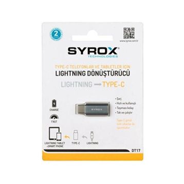 Syrox DT17 Lightning Type-C Dönüştürücü