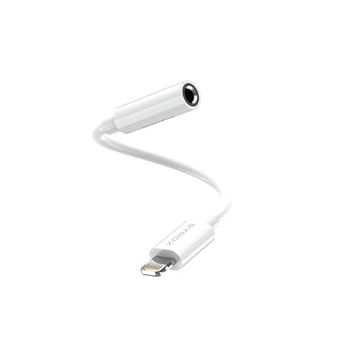 Syrox DT22L-A Lightning 3.5 mm Beyaz AUX Dönüştürücü