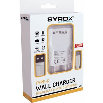 Syrox J28 2.0 Mah Type-C Şarj Aleti
