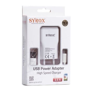 Syrox Sony Xperia Z5 Hızlı Şarj Cihazı