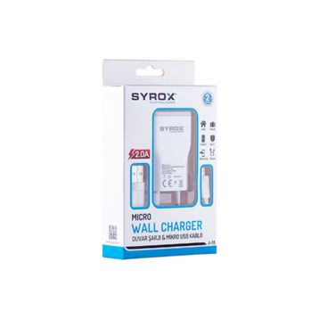Syrox SYX-J15 Micro Android USB Şarj Cihazı
