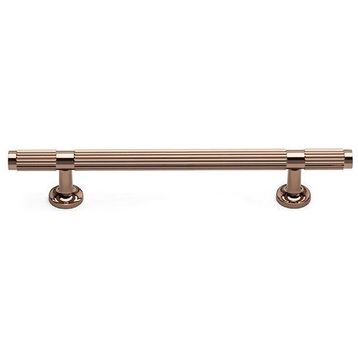 System 128 mm Rose Rengi Klasik Kulp Mobilya Hırdavatı