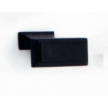 System 16 mm SY4237 0016 AL6 Siyah Düğme Kulp