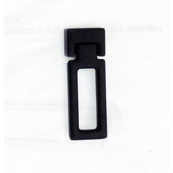 System 24 mm SY4634 0024 AL6-AL6 Siyah Düğme Kulp