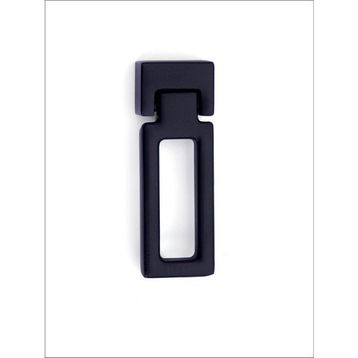 System 24 mm SY4634 0024 AL6-AL6 Siyah Düğme Kulp