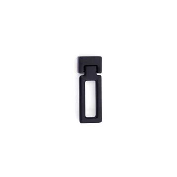 System 24 mm SY4634 0024 AL6-AL6 Siyah Düğme Kulp