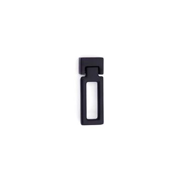 System 24 mm SY4634 0024 AL6-AL6 Siyah Düğme Kulp