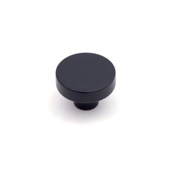 System 26 mm SY1910 0026 AL6 Siyah Düğme Kulp