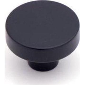 System 26 mm SY1910 0026 AL6 Siyah Düğme Kulp