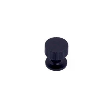 System 26 mm SY1975 0026 AL6 Siyah Düğme Kulp