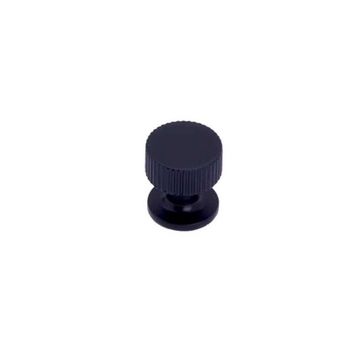 System 26 mm SY1975 0026 AL6 Siyah Düğme Kulp