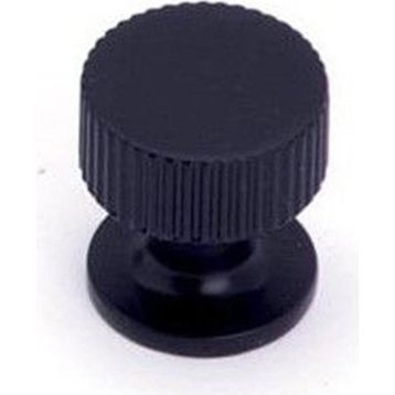 System 26 mm SY1975 0026 AL6 Siyah Düğme Kulp