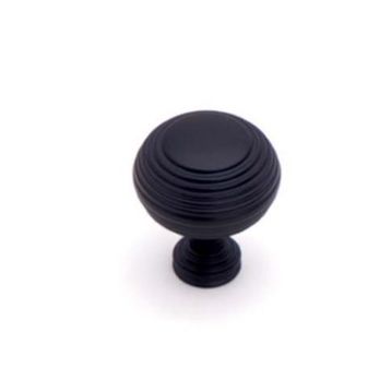 System 32 mm SY1937 0032 AL6 Siyah Düğme Kulp