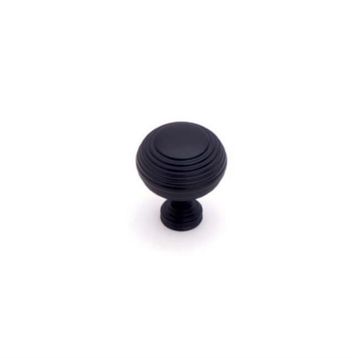 System 32 mm SY1937 0032 AL6 Siyah Düğme Kulp