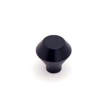 System 32 mm SY1945 0032 AL6 Siyah Düğme Kulp