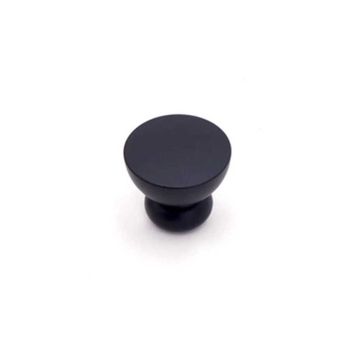 System 32 mm SY1958 0032 AL6 Siyah Düğme Kulp