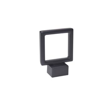 System 47 mm SY4636 0047 AL6-AL6 Siyah Düğme Kulp