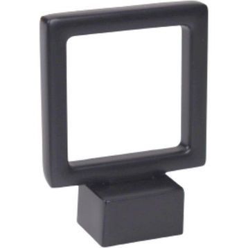 System 47 mm SY4636 0047 AL6-AL6 Siyah Düğme Kulp