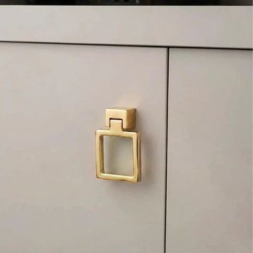 System 47 mm SY4636 0047 GL-GL Altın Düğme Kulp