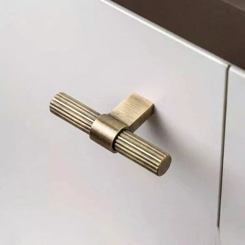 System 8 mm SY8970 0008 ABM-ABM Antik Sarı Düğme Kulp