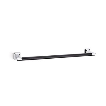 System BA10004 001004 CR-AL6 Pruva 45 cm Siyah Krom Uzun Havluluk