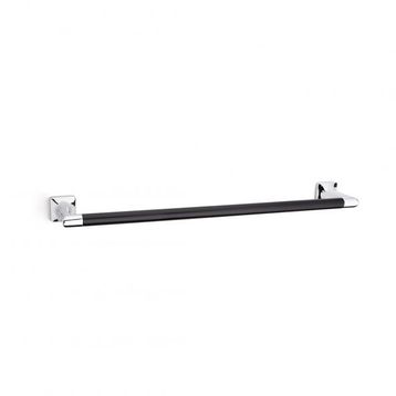 System BA10004 001004 CR-AL6 Pruva 45 cm Siyah Krom Uzun Havluluk