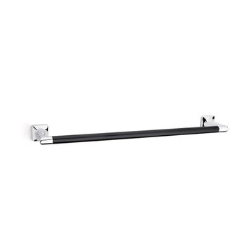 System BA10004 001004 CR-AL6 Pruva 45 cm Siyah Krom Uzun Havluluk