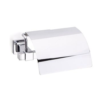 System BA10006 001010 CR Q-Line Krom Kapaklı Tuvalet Kağıtlığı