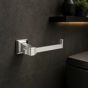 System BA1005 002 CR Krom Kubic Tuvalet Kağıtlığı