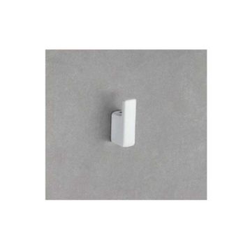 System BA1019 001 AL7 Flat Beyaz Askılık
