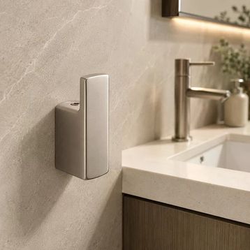 System BA1019 001 NBM Flat Nikel Saten Askılık