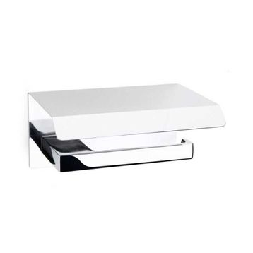 System BA1019 011 CR Krom Flat Kapaklı Tuvalet Kağıtlığı
