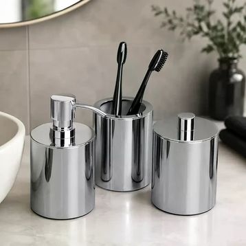 System BA2003 007 CR Tezgah Üstü Krom Diş Fırçalığı