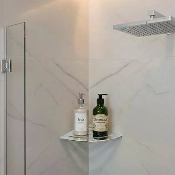System BA3011 043 CR Krom Duş Raf Sistemi