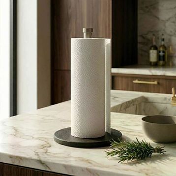 System BA4017 053 R2-NBM Masaüstü Siyah Saten Kağıt Havluluk