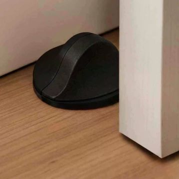 System Ds1000 0045al6 P6 Siyah Plastik Yere Montaj Kapı Stoperi