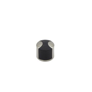 System Ds1005 0035nb P6 Nikel Saten Siyah Plastik Yere Montaj Kapı Stoperi