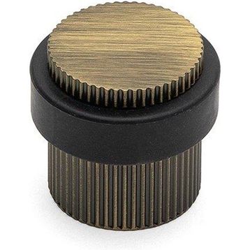 System DS1016 0038 ABM-P6 Antik Saten Mat Siyah 38 mm Kapı Stobu