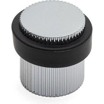 System Ds1016 0038 Siyah Cr P6 Krom Kapı Stoperi