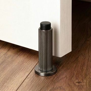 System DS1018 0032 BBN-BBN-P6 Füme Saten Siyah 32 mm Kapı Stobu