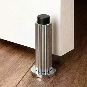 System DS1018 0032 CR-CR-P6 Krom Siyah 32 mm Kapı Stobu