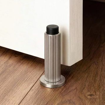 System DS1018 0032 NB-NB-P6 Nikel Saten Siyah 32 mm Kapı Stobu