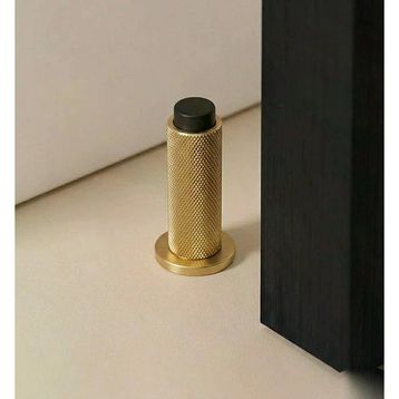 System DS1019 0032 GL-GL-P6 Altın Siyah 32 mm Kapı Stobu