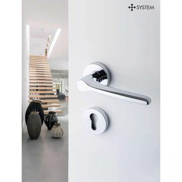 System HA174RO12 CR Metis Krom Kapı Kolu