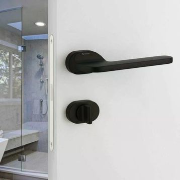 System HA203RO16 AL6 Jasper Siyah Kapı Kolu